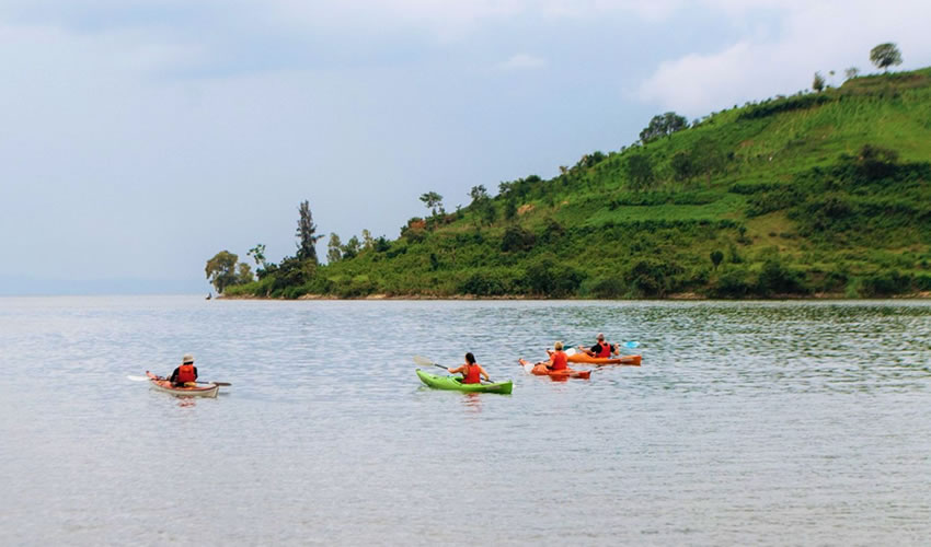 Kayaking-Lake Kivu
